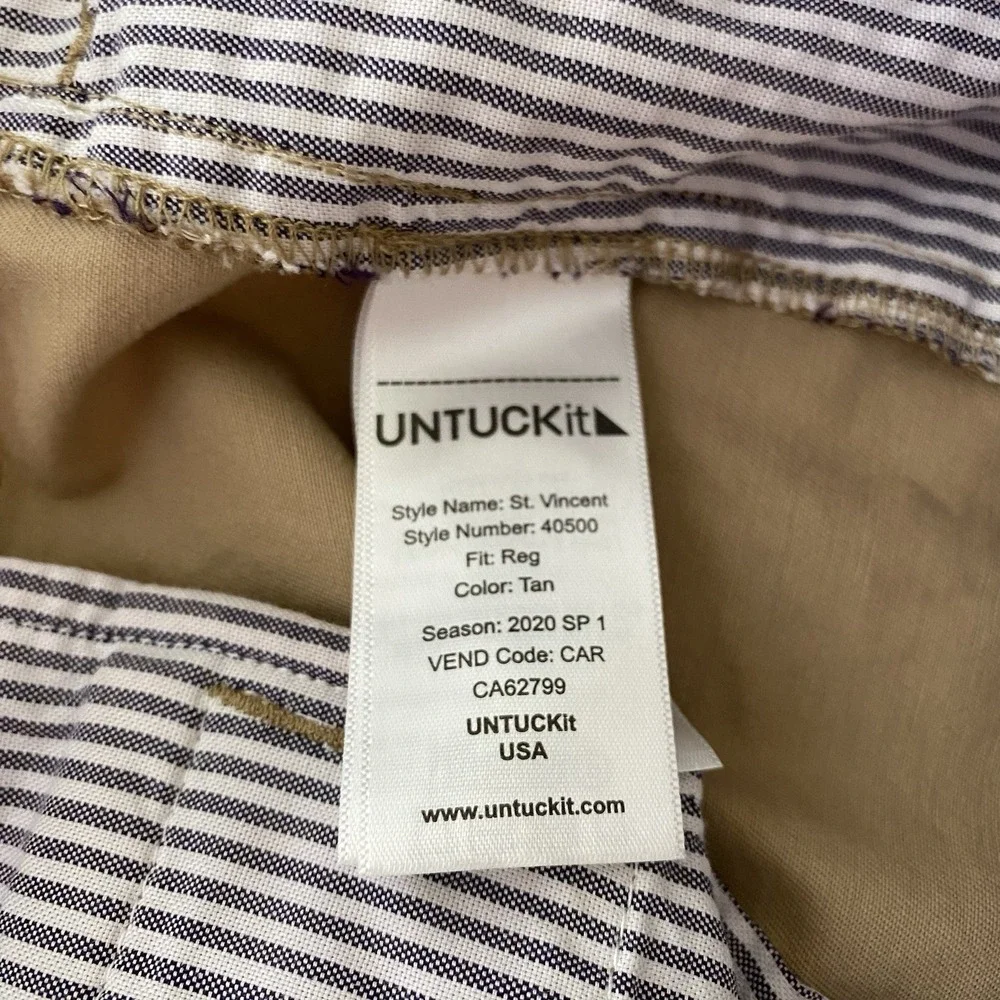 UNTUCKit chino shorts